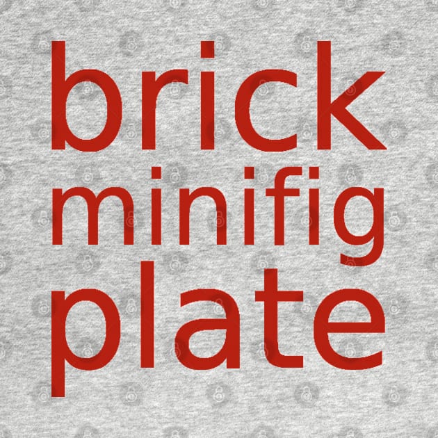 brick minifig plate by ChilleeW